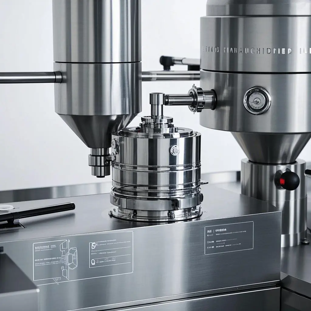 Pipa stainless stainless kanggo peralatan mesin farmasi